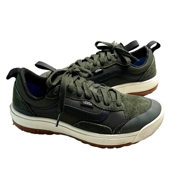 Vans Men's 7 Women's 8.5 Ultrarange EXO MTE-1 Green Suede Grape Leaf Marshmallow - Picture 1 of 12